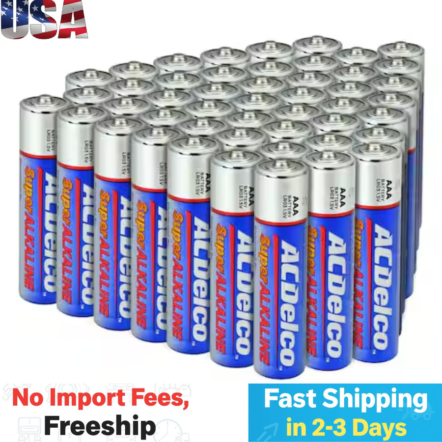 ACDelco Super Alkaline AAA Battery (48-Pack)