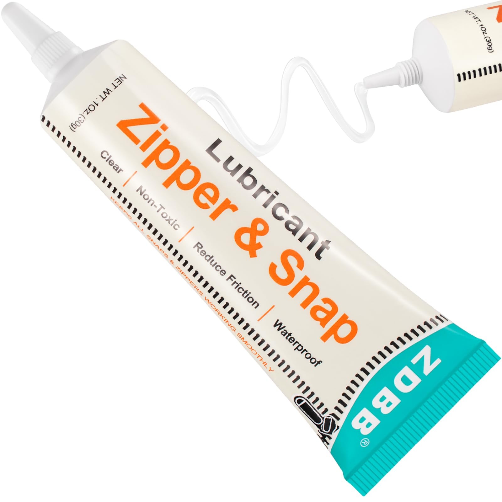 Zipper Lubricant Wax for Plastic and Metal Snaps Zippers Lube Clear Zipper Gr…