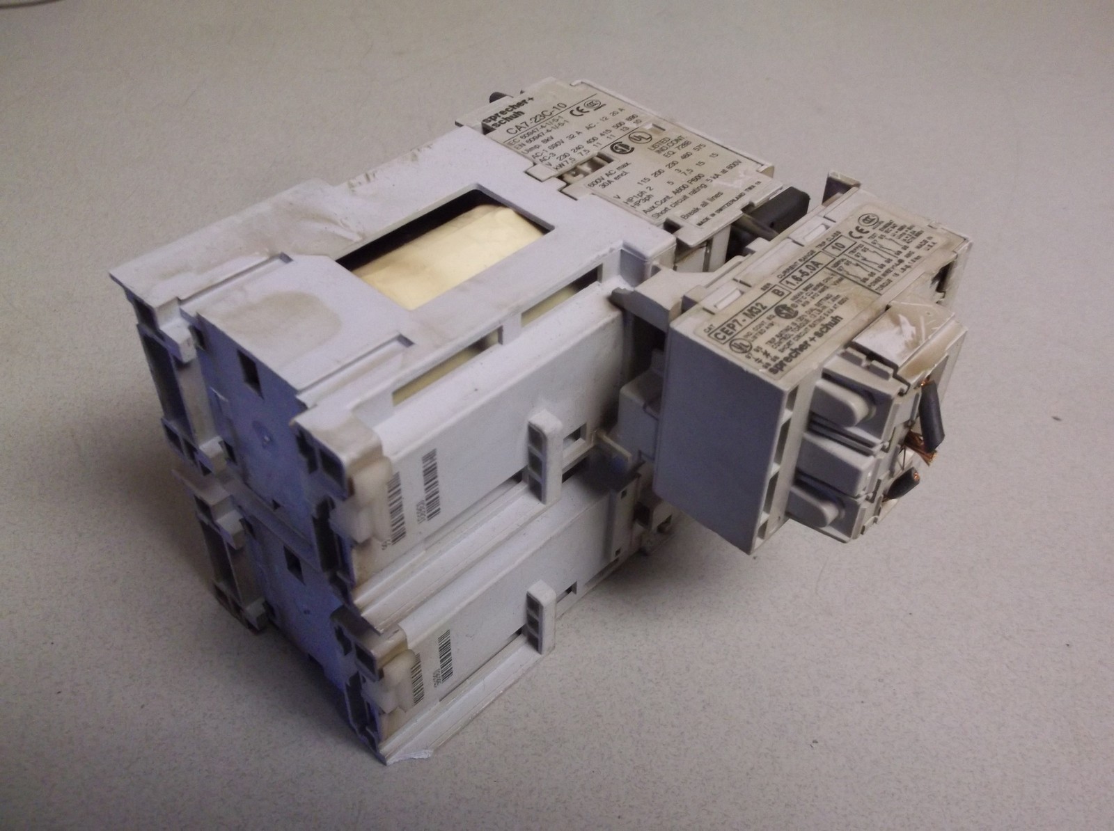Sprecher + Schuh CA7-23C-10 Contactor Assembly Cat CEP7-M3R Series B