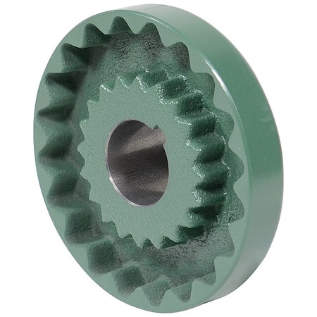 Tb Woods 6J138 Sure-Flex Sleeve Coupling Flange, 6J, Bore 1-3/8″