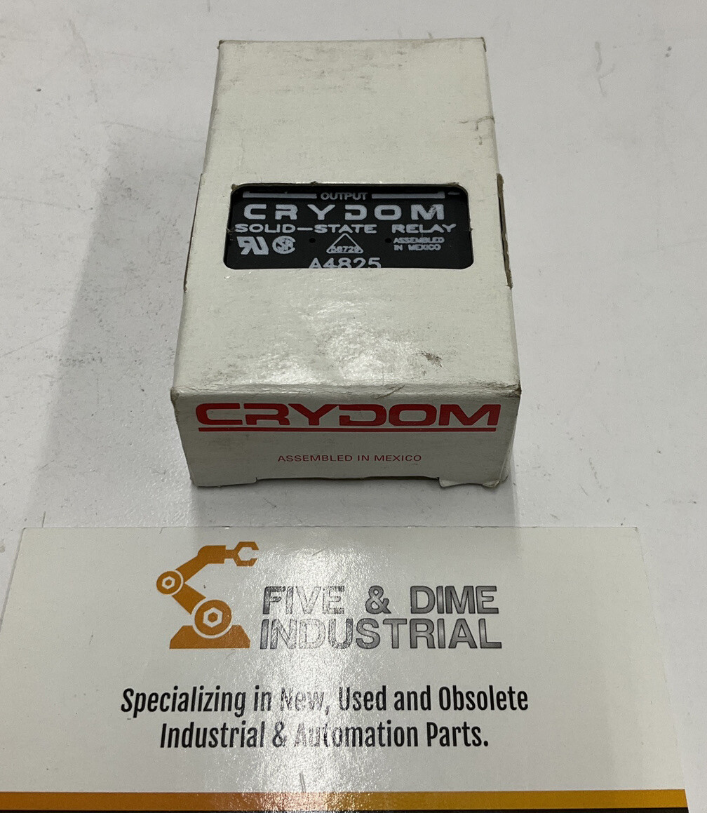 Crydom A4825 New Solid State Relay Input 90-280AC, Output 280/480VAC 25A (CL327)