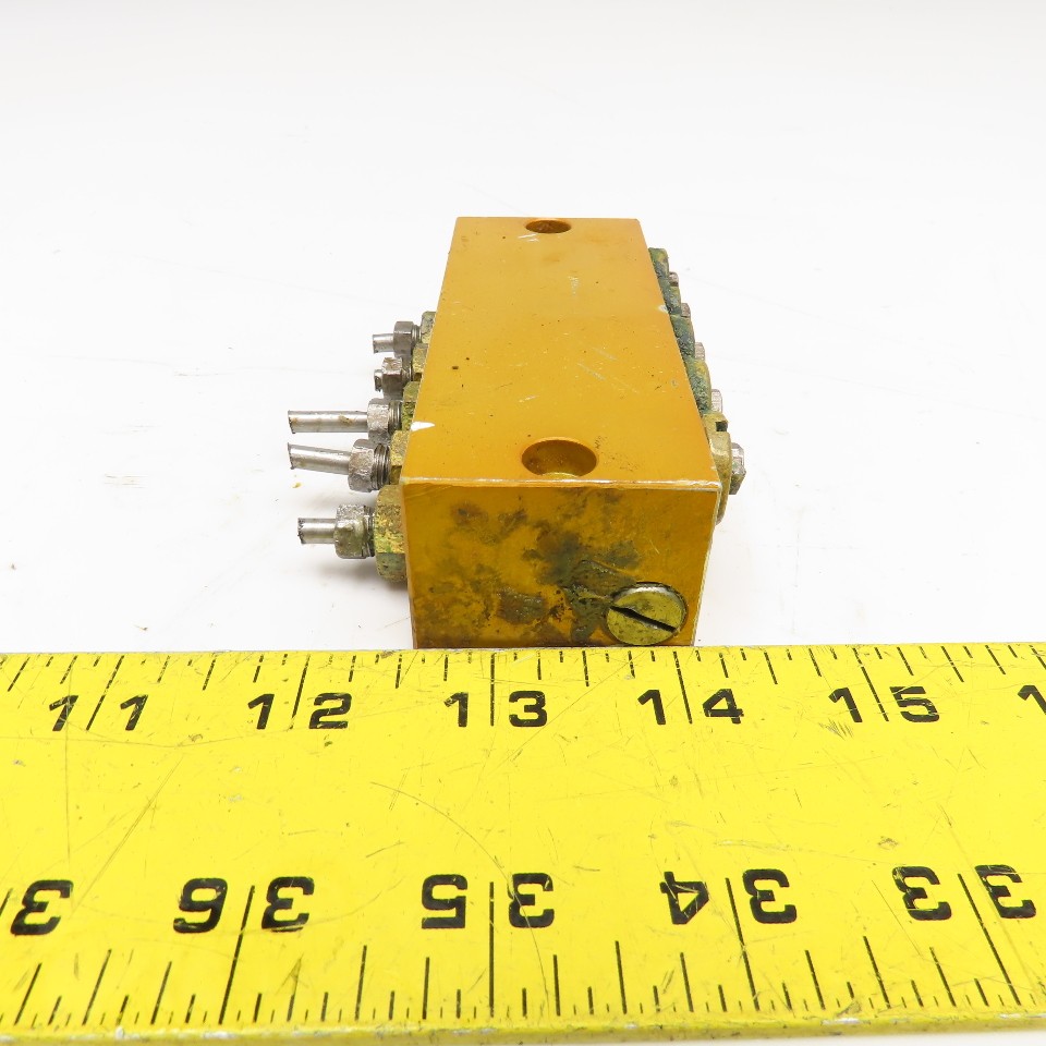 5 Way Lubrication Metering Manifold 1/4″ NPT