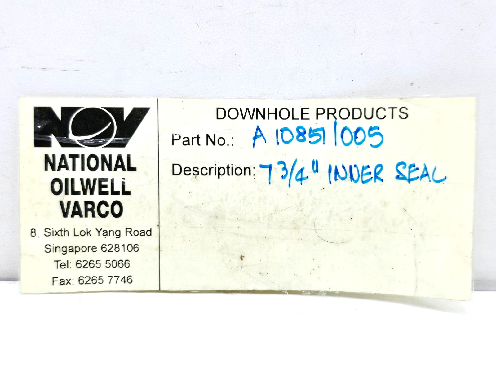A10851/005 NOV BOWEN INNER SEAL A108511005 LOT OF 3