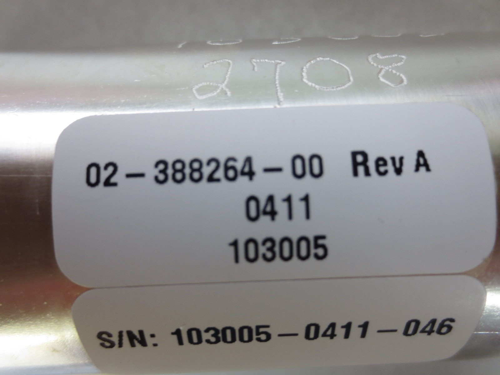 NOVELLUS 02-388264-00 – GAS VACUUM TUBE w/ CENTERING RING – 16-126002-01 NEW