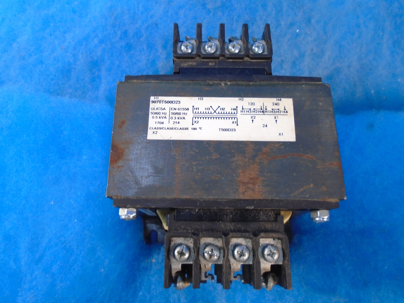 SQUARE D 9070T500D23 CONTROL TRANSFORMER 50/60HZ 1YR WARRANTY