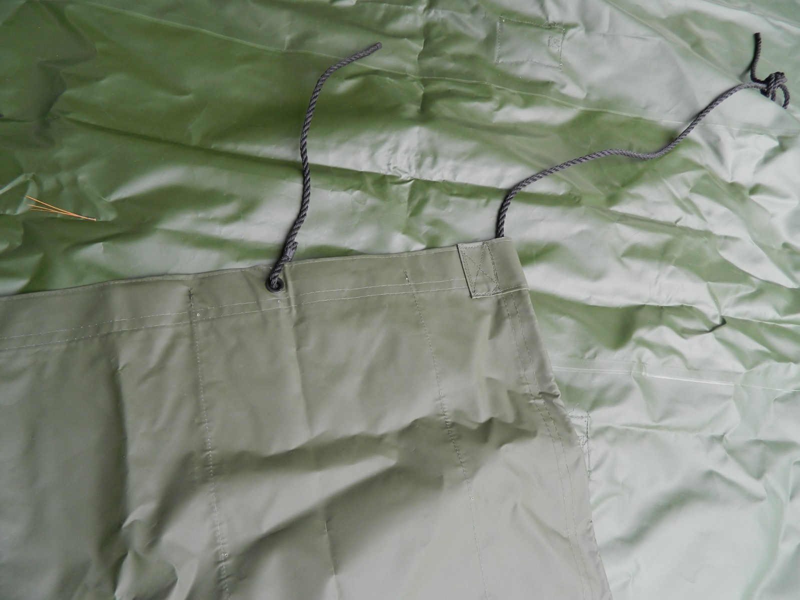 TARPAULIN MILITARY COVER EXTREME DUTY APPROX. 14FT X11FT