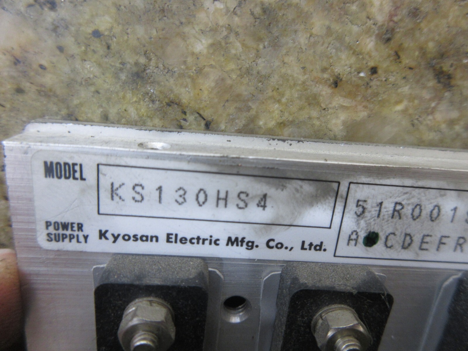 KYOSAN POWER SUPPLY KS130HS4 KS130 AQ1152PA001B MDK 13V-0