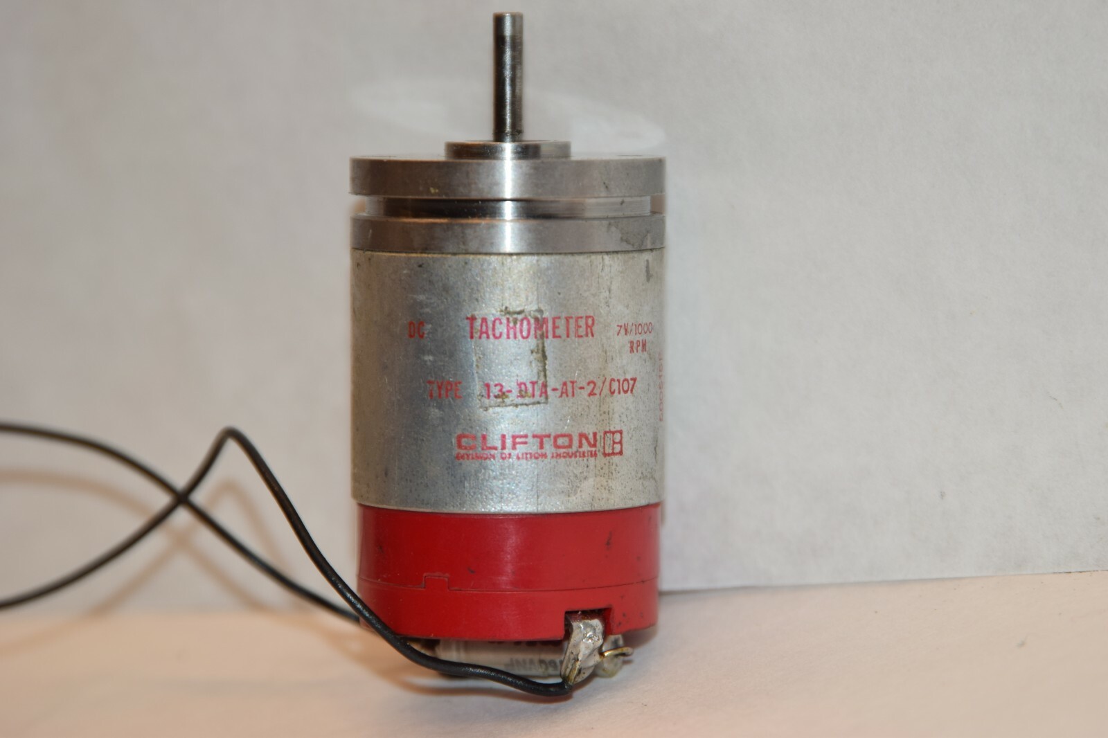 CLIFTON 13-DTA-AT-2/C107 13DTAAT2/C107 DC TACHOMETER