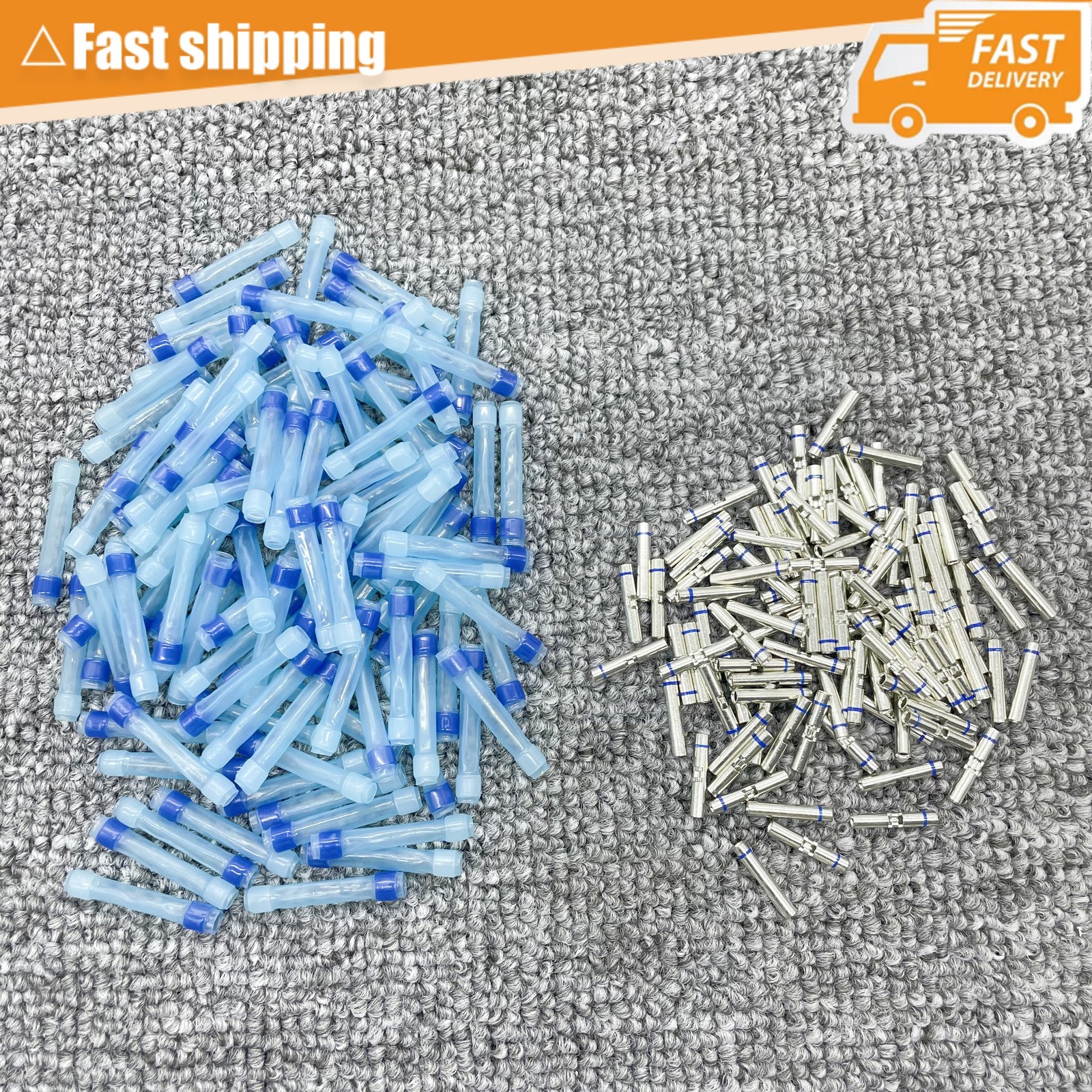 100Pcs BLUE Plastic Case terminal For D-436-37 Military Aviation 650075-000