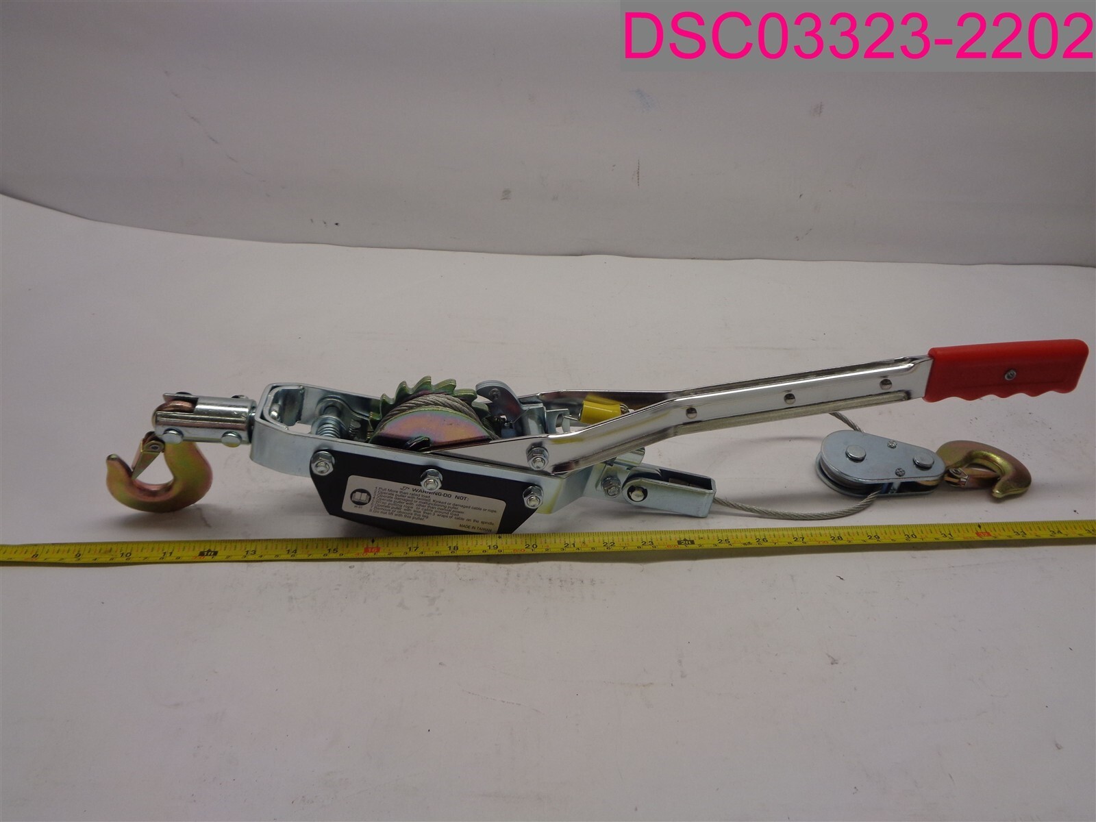 NAPA 2 Ton Power Puller 819-5128, 6′ Max Pull,