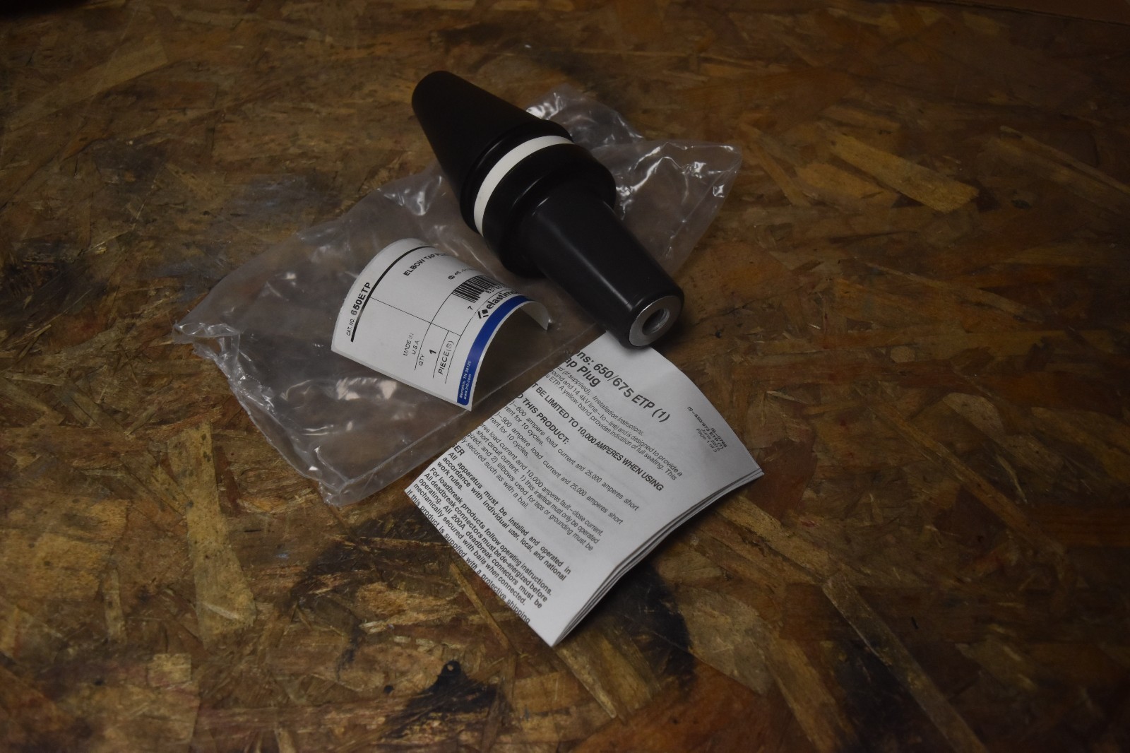 LOT OF 5 ELASTIMOLD K650ETP Elbow Tap Plug 15KV NOS FREE SHIPPING
