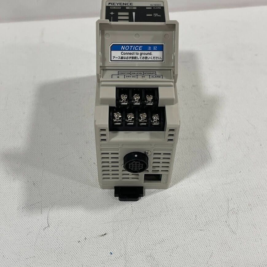 Keyence SJ-M201 Micro Static Eliminator 24V DC