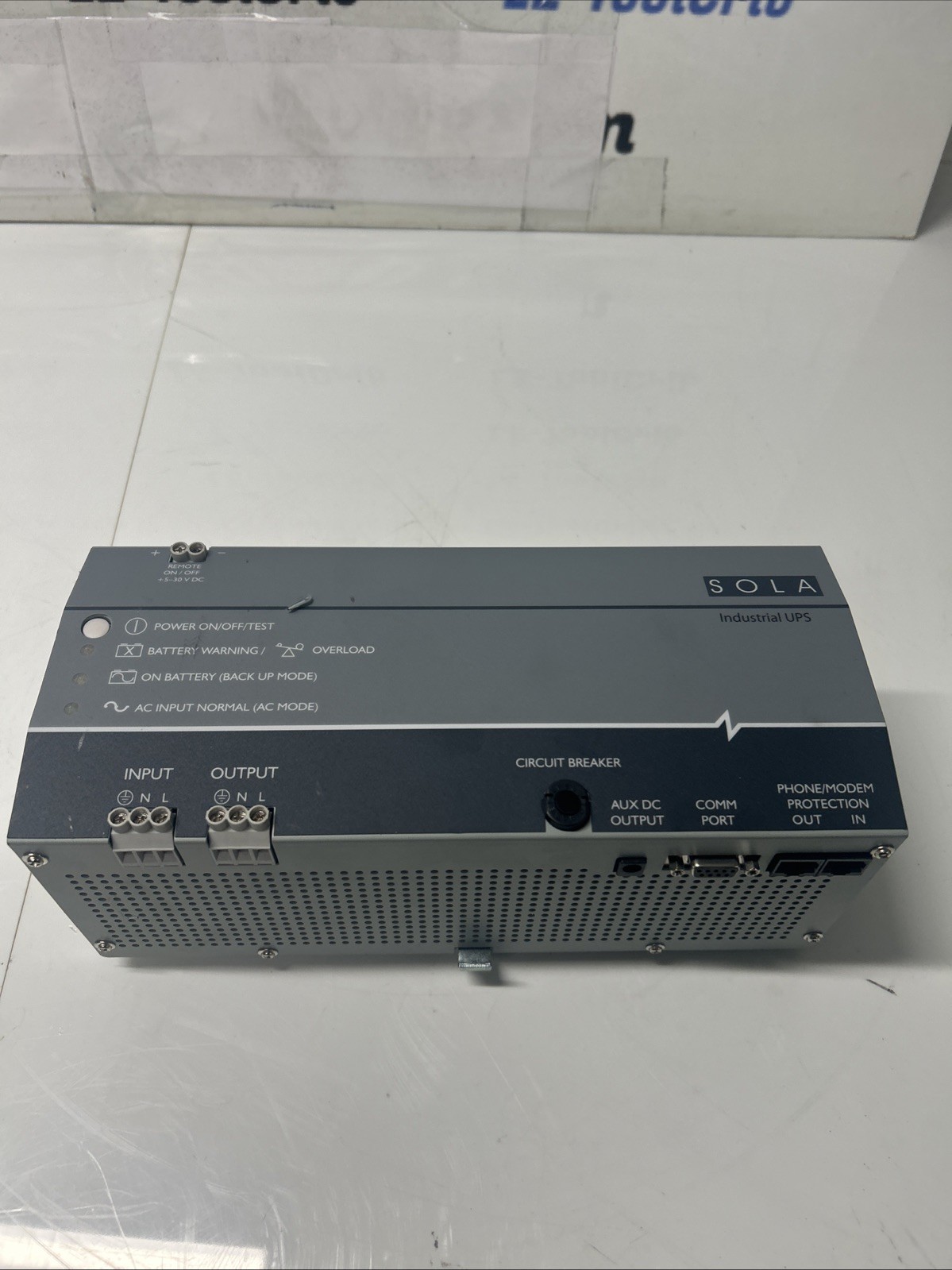 SOLA SDU 500 INDUSTRIAL POWER SUPPLY X-056
