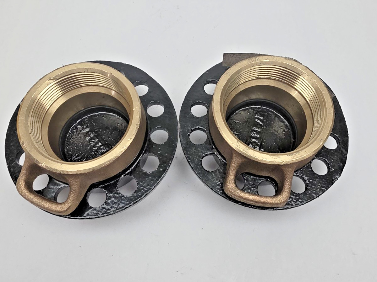 073125/2 MBC 178 Threaded Style Fill Cap Brass Bronze Lot of 2 New-Free Shipping