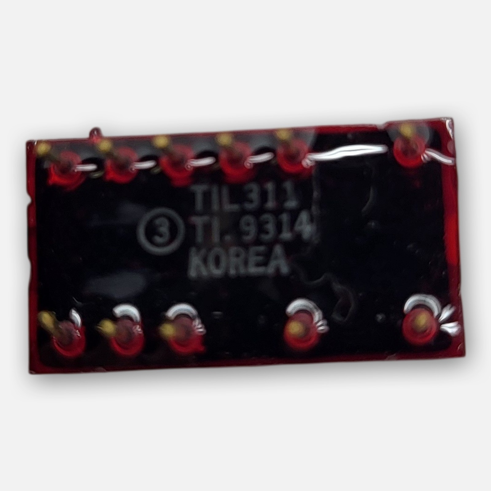 NEW LOT OF 3 TIL311 LED DISPLAY