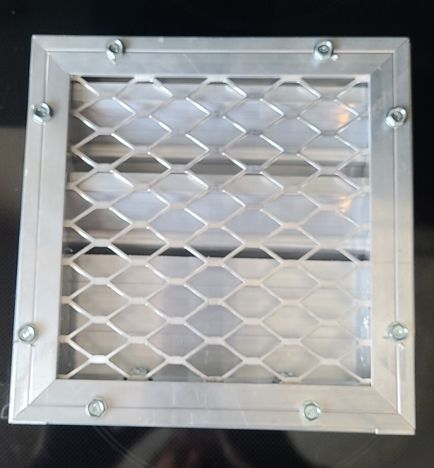2 Ruskin ELF15J 8″ x 8″Airflow Damper – Stationary Louver Vent (GSHF3)