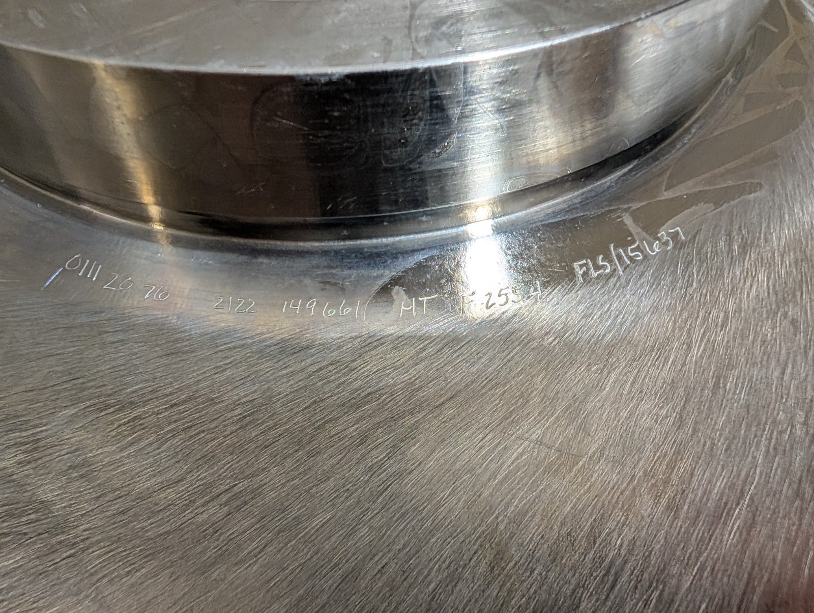 0112076 FLS 15637 Pump Impeller HTF2554 149661 (U2DE)