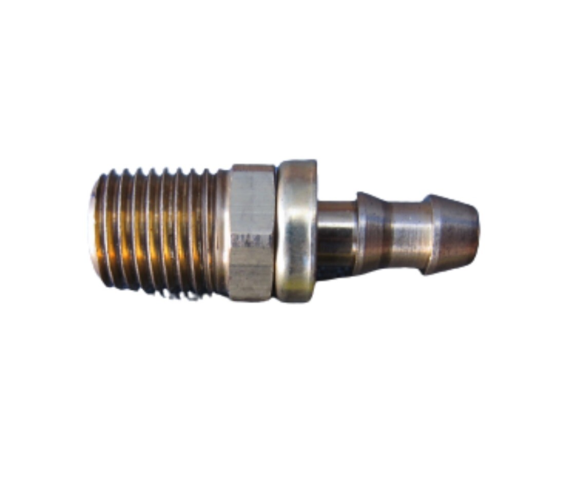 Parker 30182-4-4B Brass 1/4″ x 1/4” Push-Lok Straight Hose Barb Fitting 5189292
