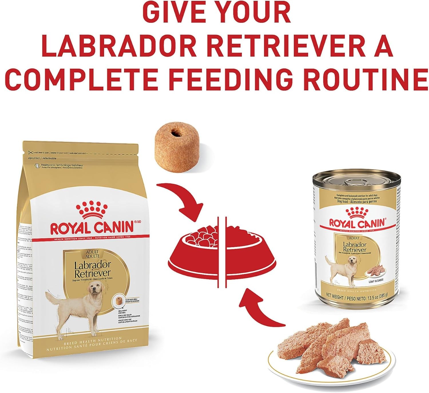 Breed Health Nutrition Labrador Retriever Adult Dry Dog Food, 30 lbs.