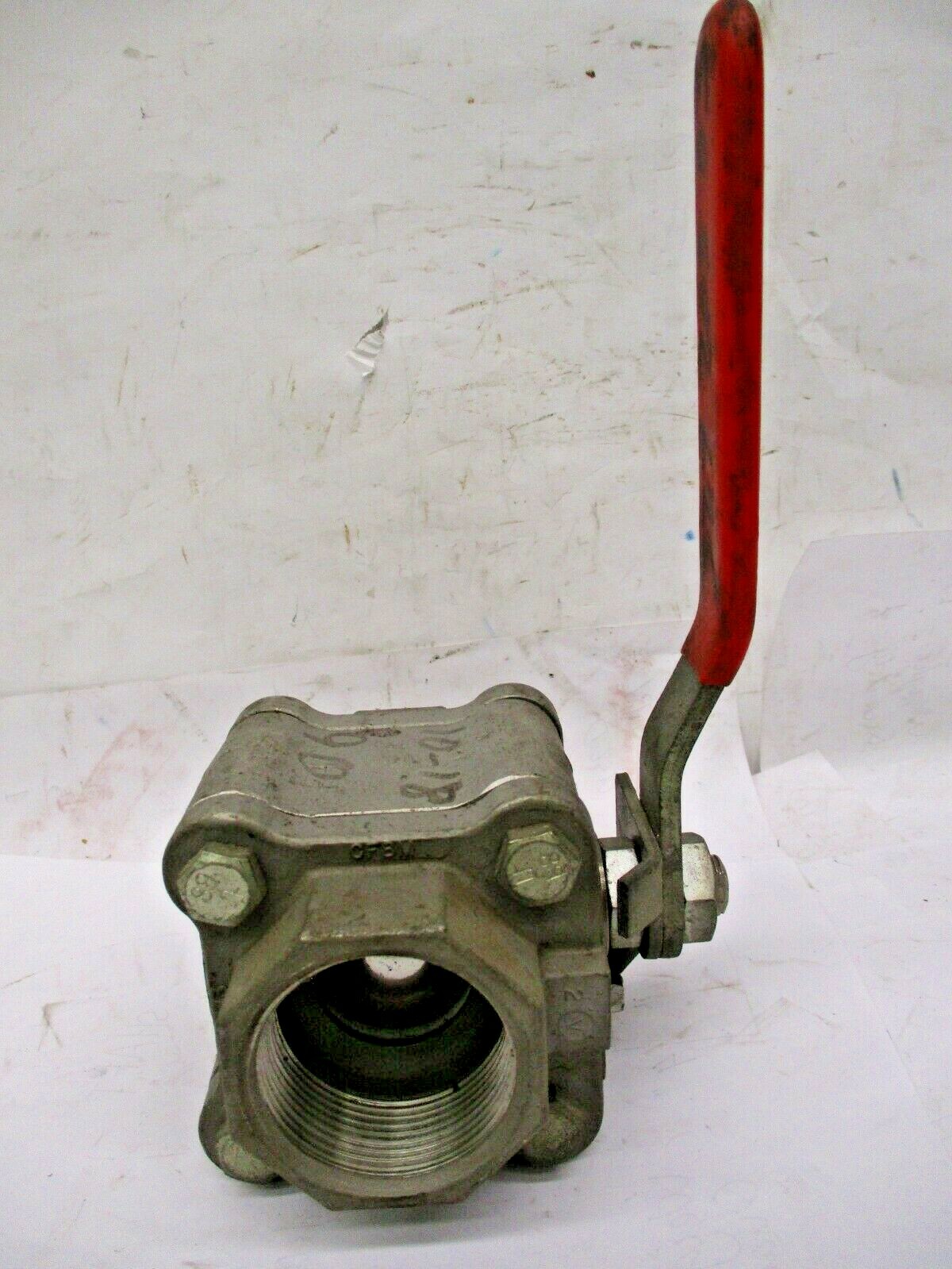 New Open Box Worcester Ball Valve 1.5 G466TSE R16CWP1000 CF8M C05128-A A5060WVS