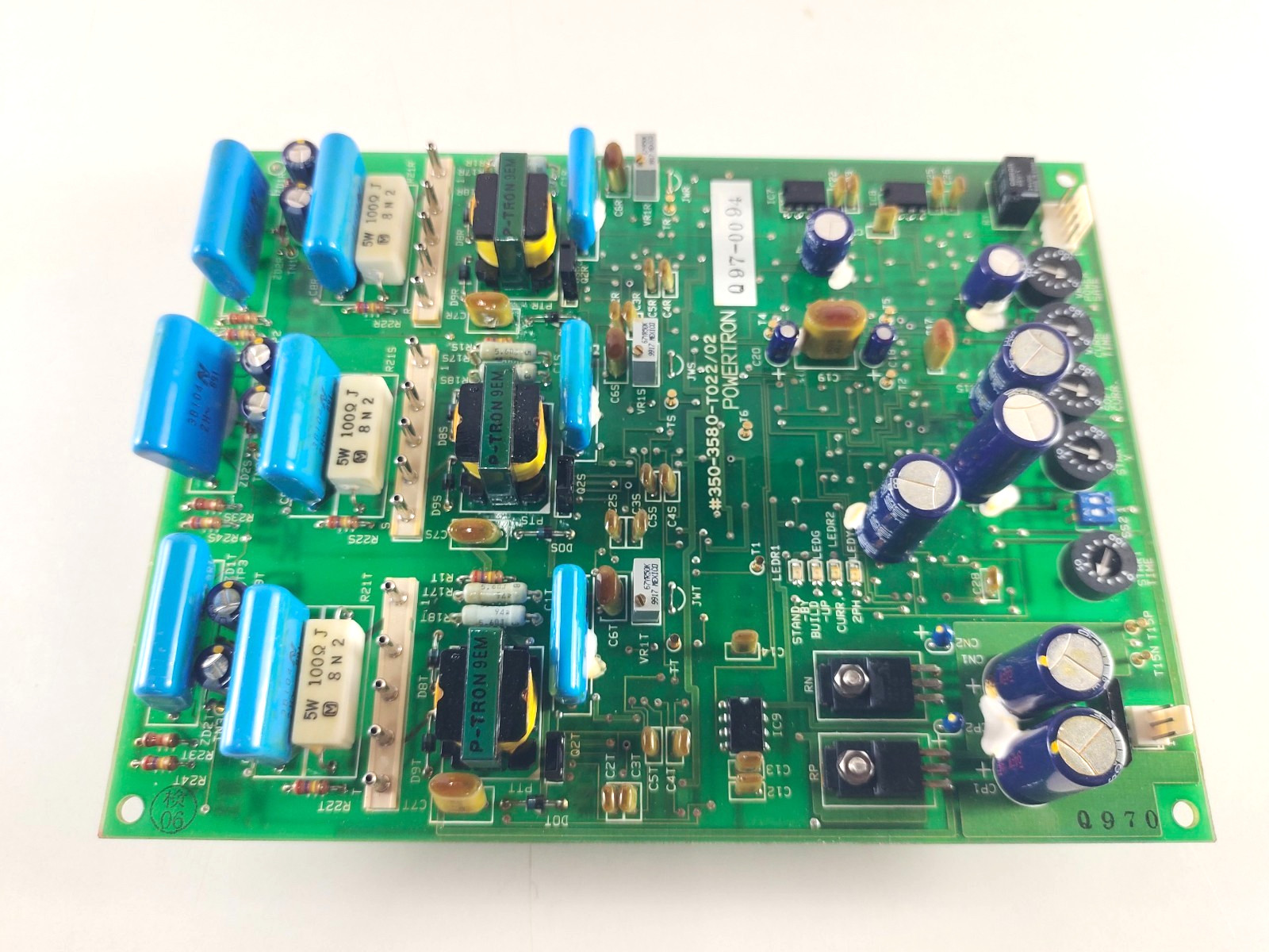 Powertron 350-3580-T022/02 Printed Circuit Board Q97-0094