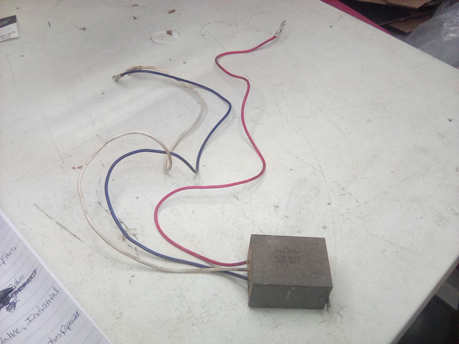 Marcon 4X19 550VAC Delta 0.2uf 200 Ohm Capacitor