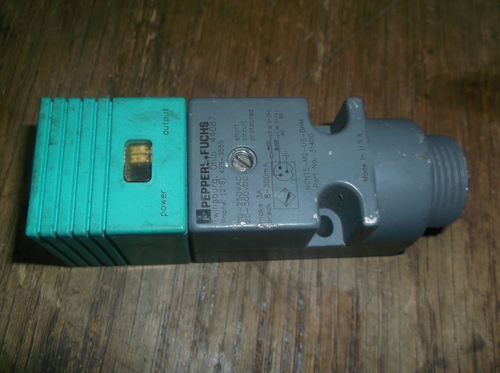 PepperL & Fuchs 31400 Sensor NCN15-M2-US-BHM 1796 1008 *FREE SHIPPING*