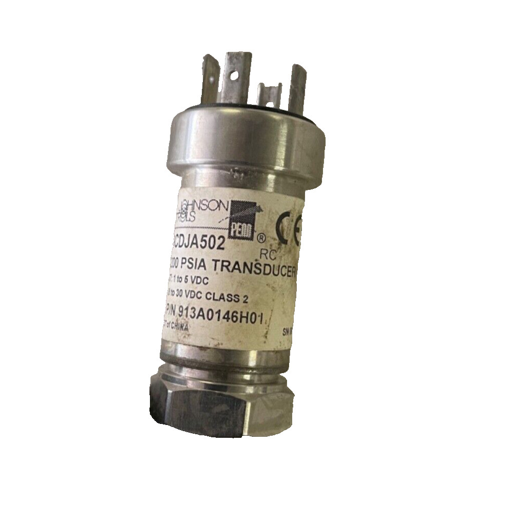 Frick Part 913A0146H01 (913A0150H03) P499CDJAA502 200PSI pressure transducer