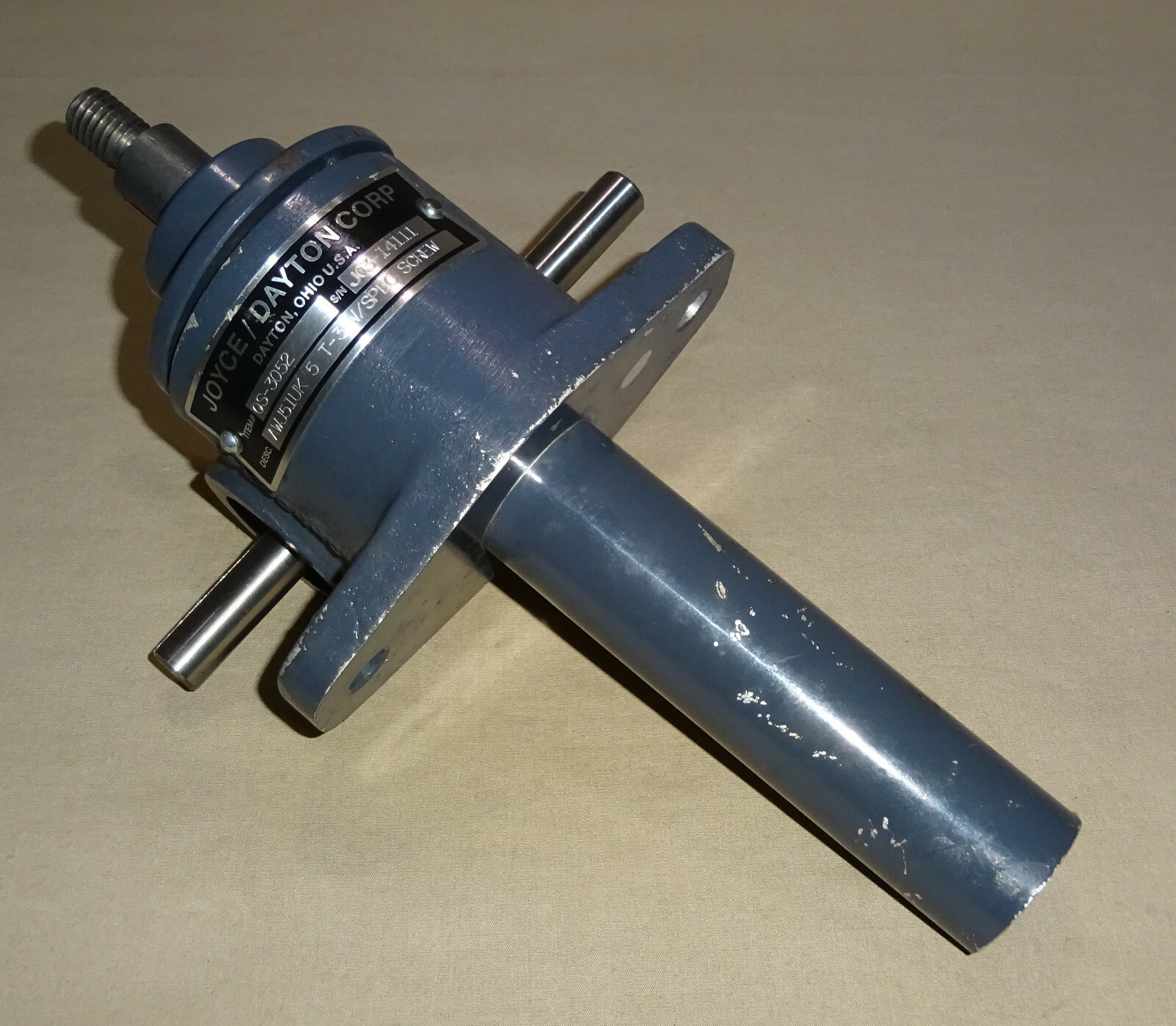 Joyce Dayton QS-3052 Machine Screw Jack QS3052 AWJ51UK 5 T-3 Stop Jack NEW