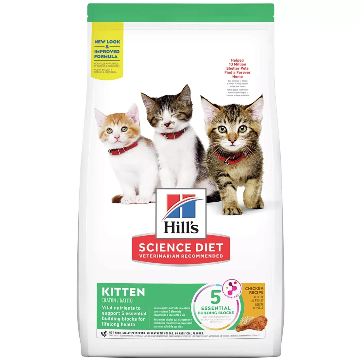 Hill’s® Science Diet® Kitten Dry Cat Food – Chicken – 15.5 Lb