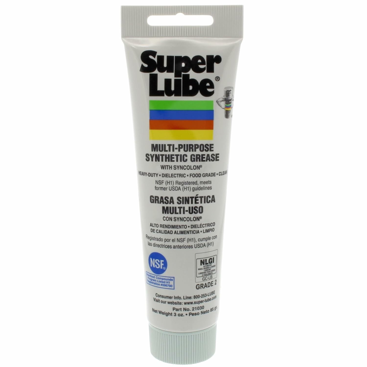Synthetic Multi-Purpose Grease 3 Oz Tube 1 Pack for Workshop