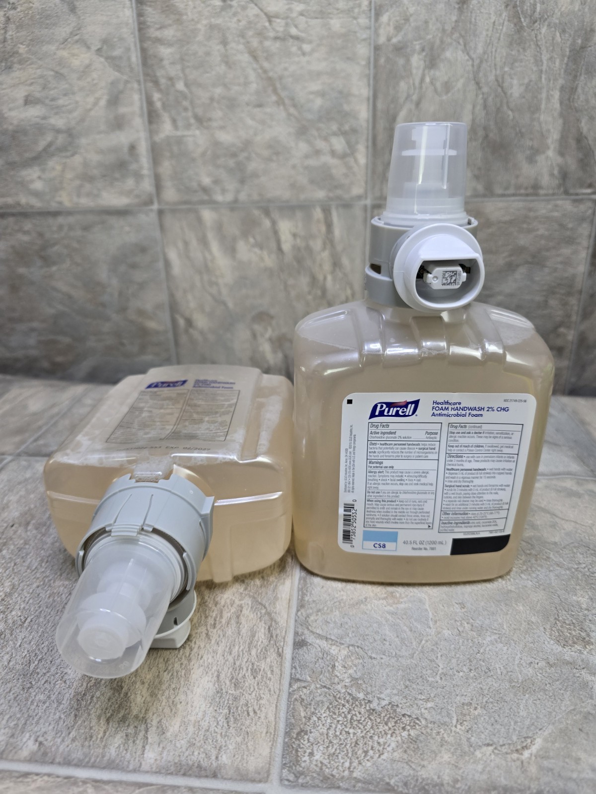 Purell 7878-02 Series Cs8, 1,200 ML, Foam Handwash 2% CHG Antimicrobial Foam