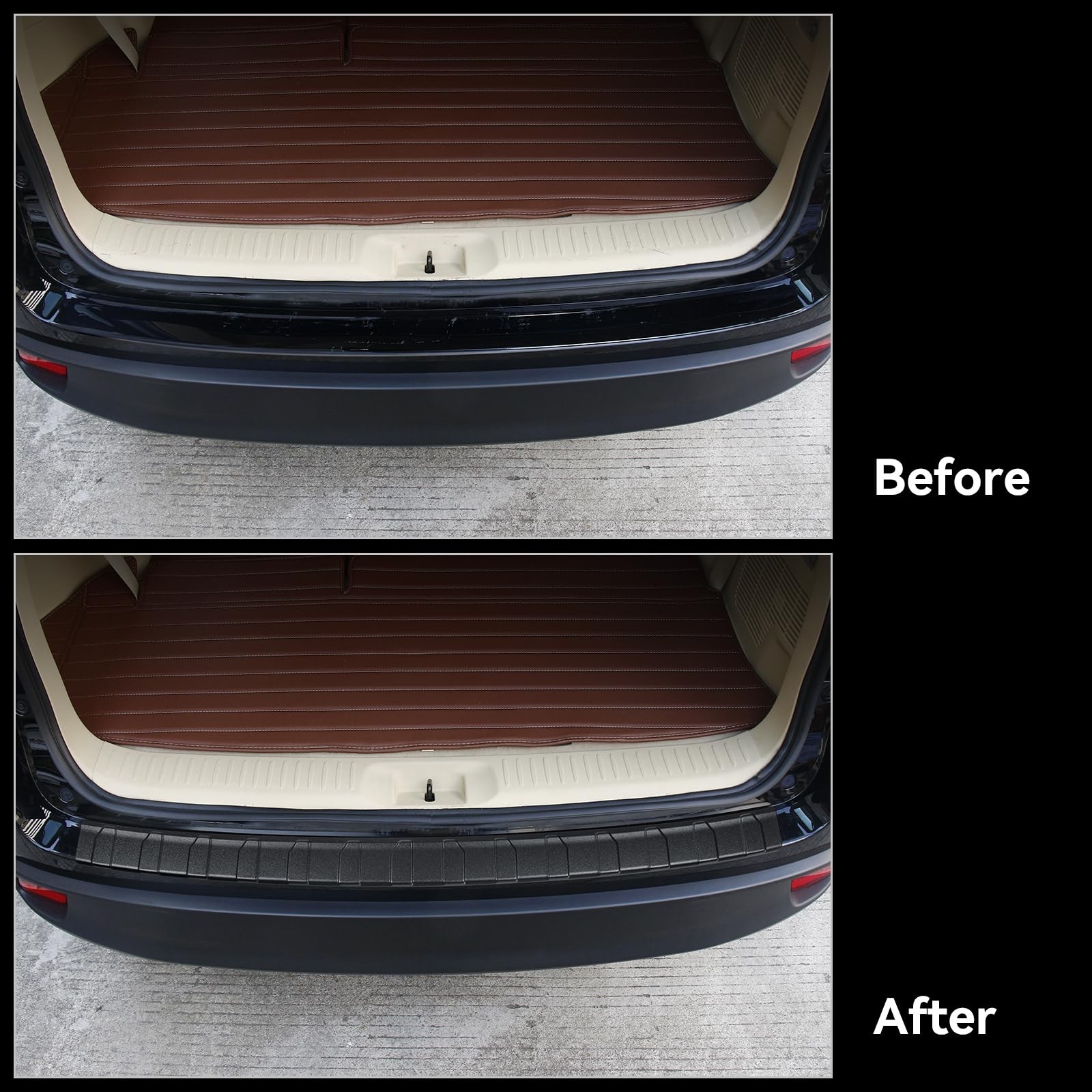 Rear Bumper Protector for Toyota Highlander 20142019 | Durable ABS Guards