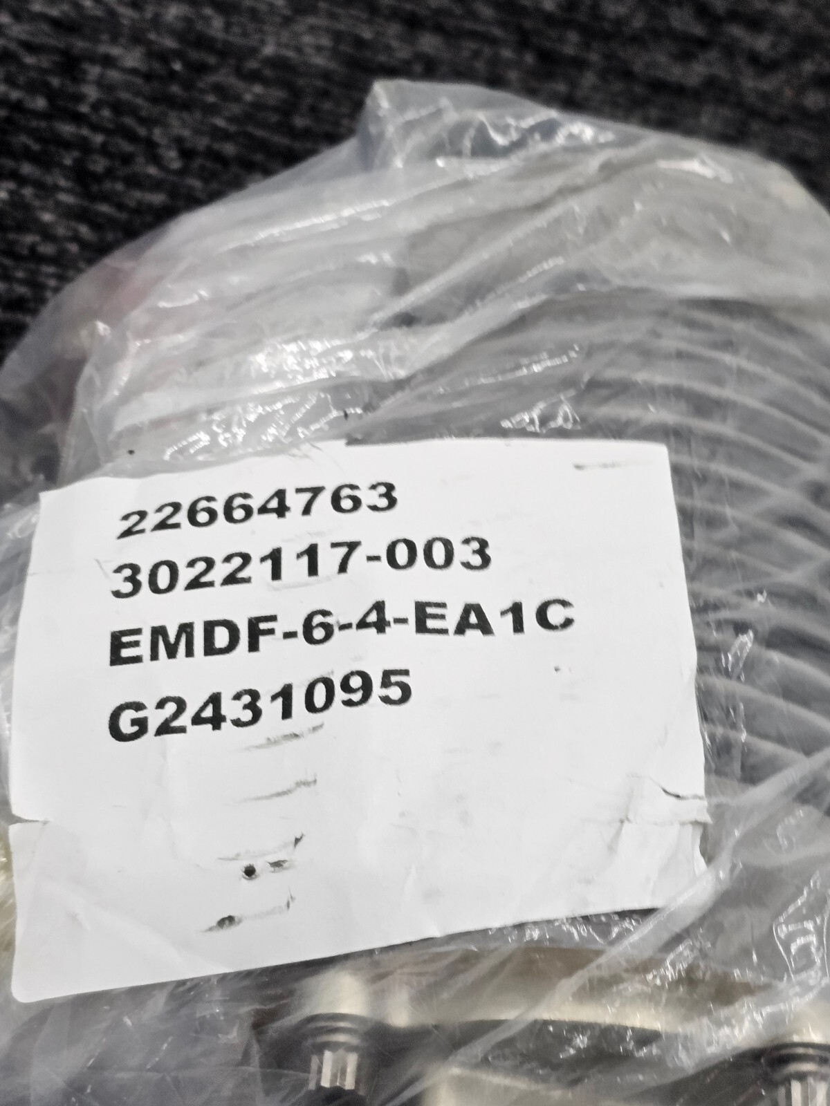 Vickers Brushless DC Motor EMDF-6-4-EA1C 3022117-003 RPM 12000 3 Phase 270V