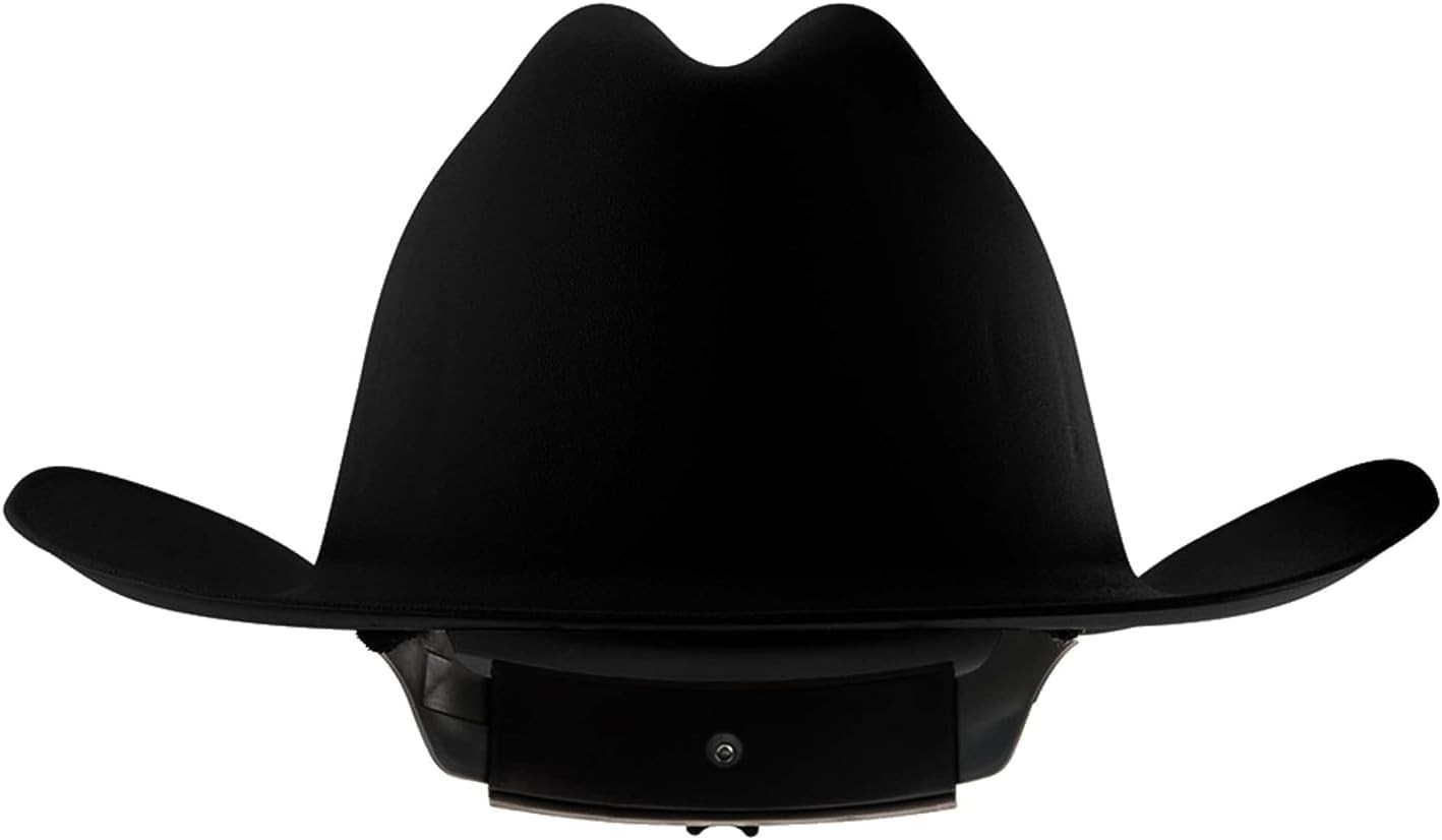 Cowboy Hard Hat – Non-Vented, Full Brim, 4-Point Ratchet Suspension Safety Helme