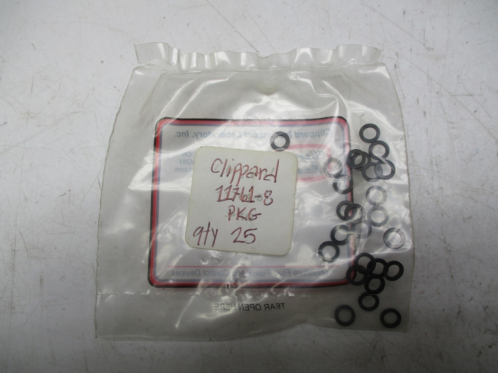 CLIPPARD 11761-8 O-RING PKG OF 25 NSMP