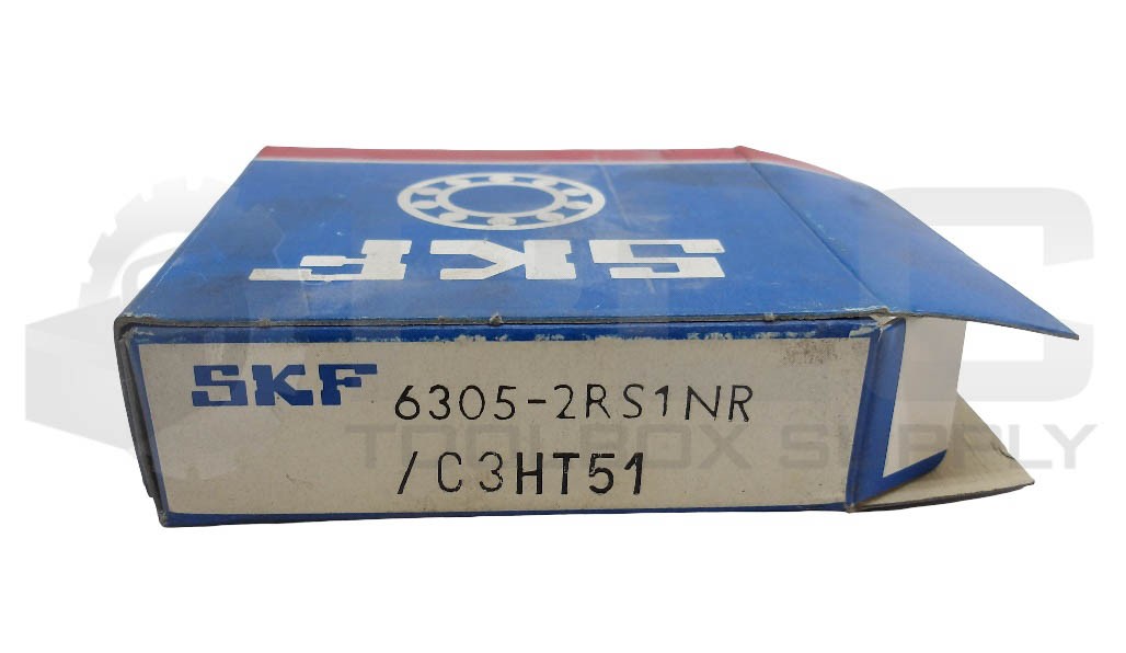 NEW SKF 6305-2RS1NR/C3HT51 RUBBER SEALED BALL BEARING