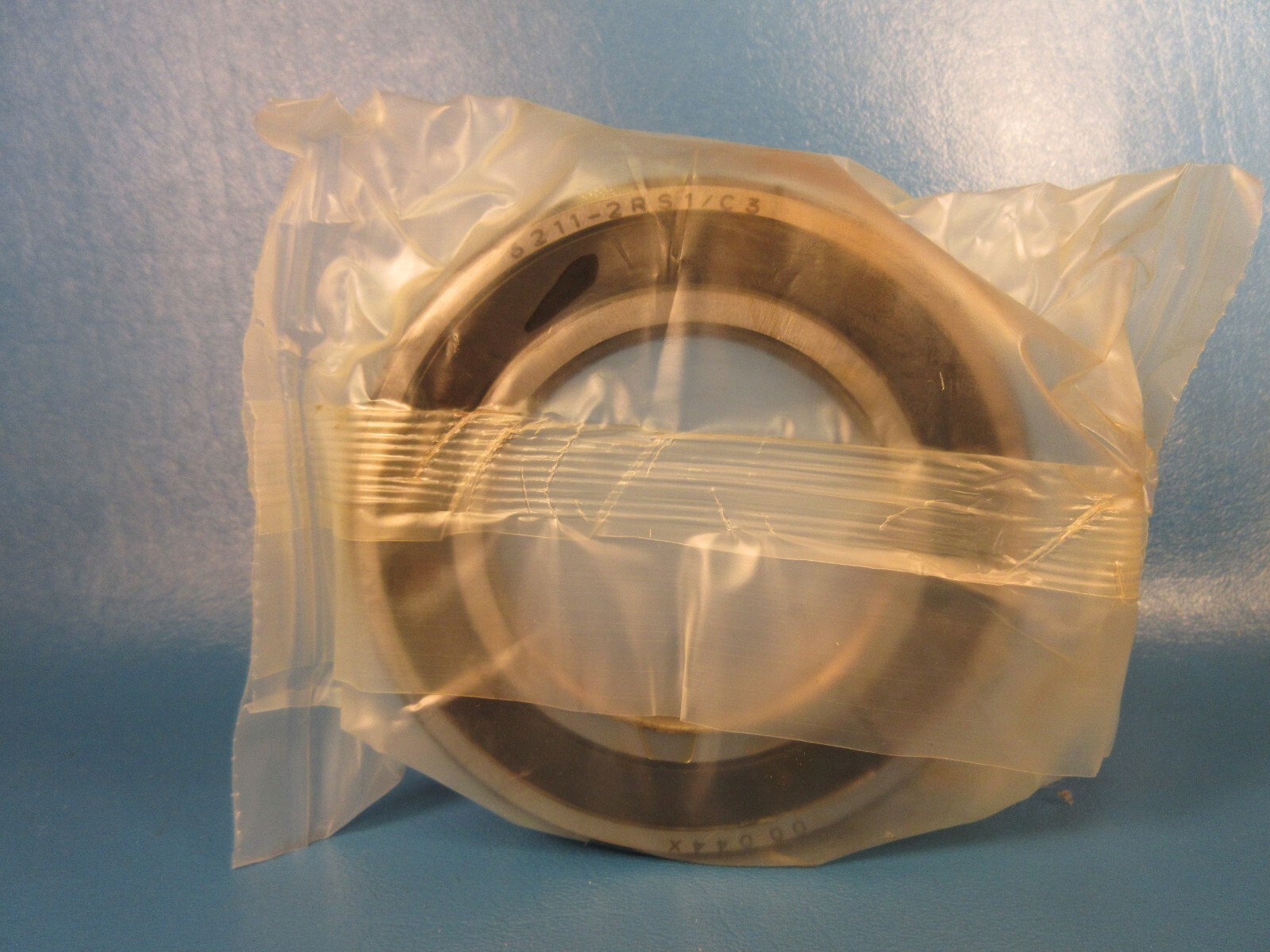 SKF 6211 2RS1 C3, Single Row Deep Groove Radial Ball Bearing, 2 Rubber Seals