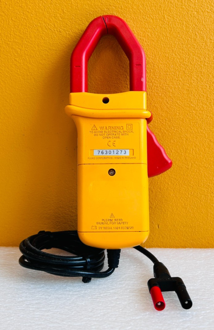 Fluke i1010 1-1000A DC, 1-600 AC, 600 VAC, CAT III, AC/DC Current Clamp. Tested!
