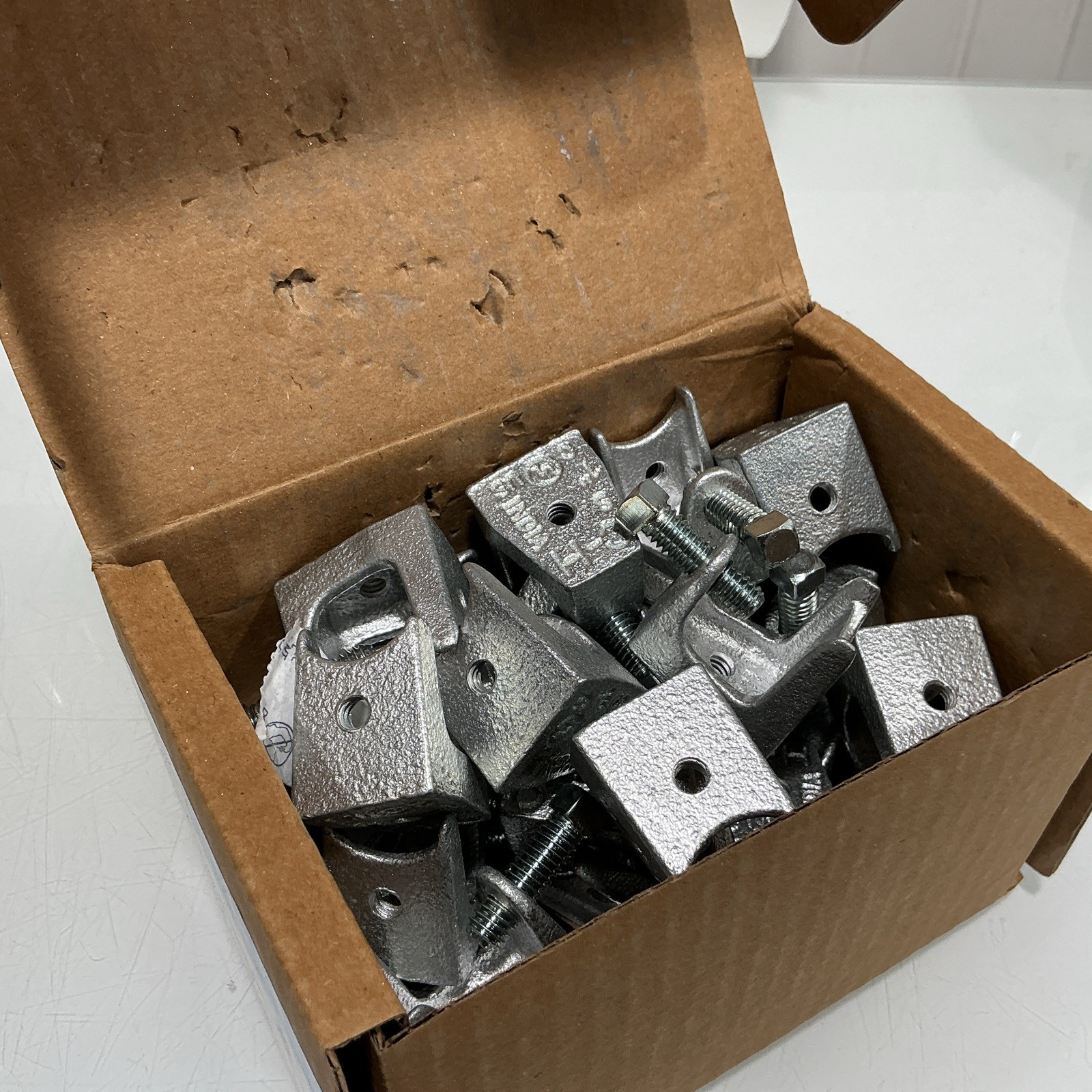 EATON 531, 1/4-20 Beam Clamp Box Of 25 (Qty 2 Boxes)