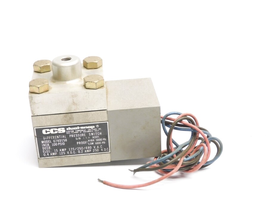 CCS 674D158 100PSID UNMP