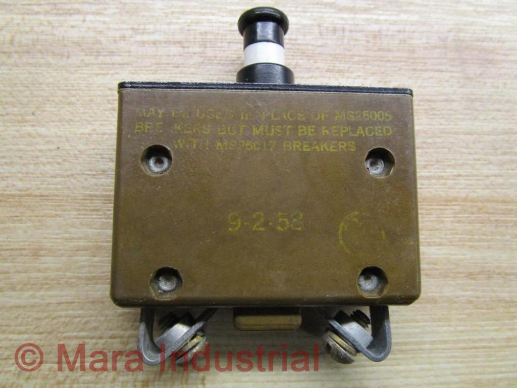 Mechanical Products MS25017-10 Circuit Breaker MP 102
