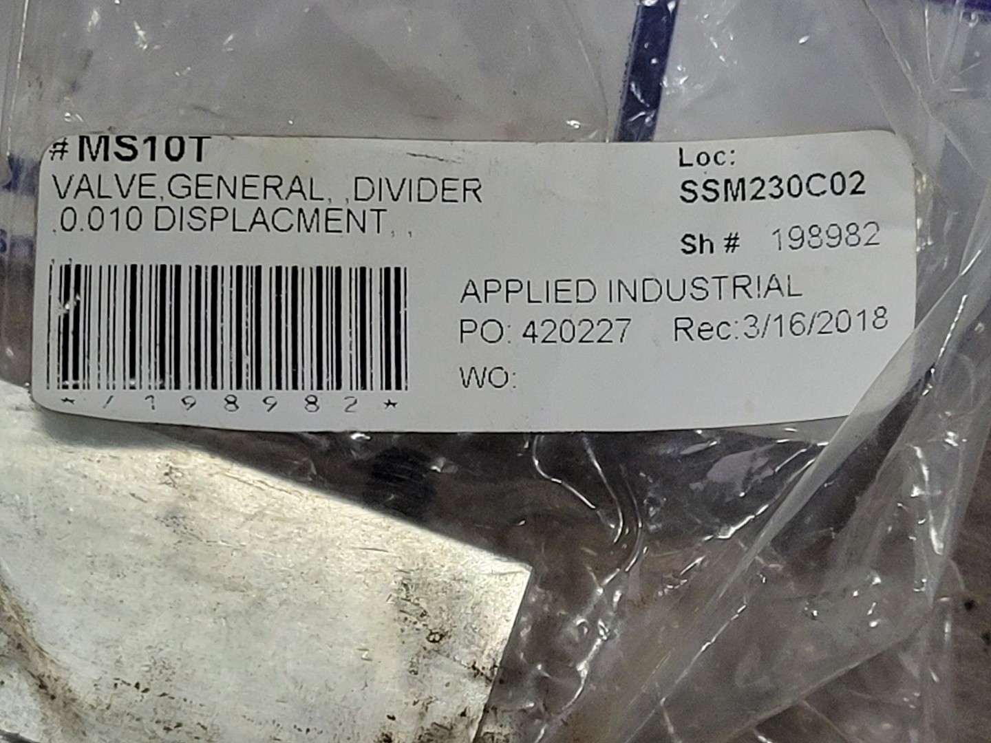 Graco Trabon MSP-10T Modular Divider Valve Block