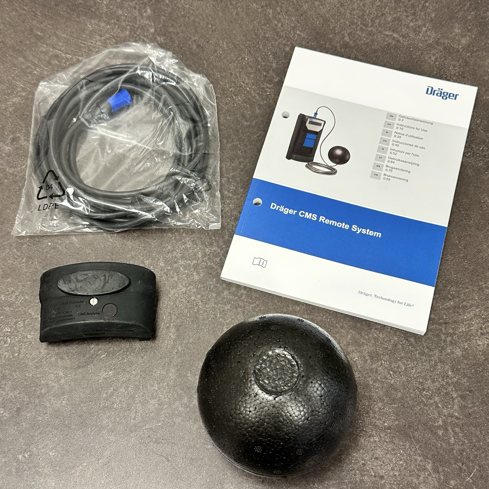 Drager 6405060 Remote Sampling Module Kit For Drager CMS Analyzer