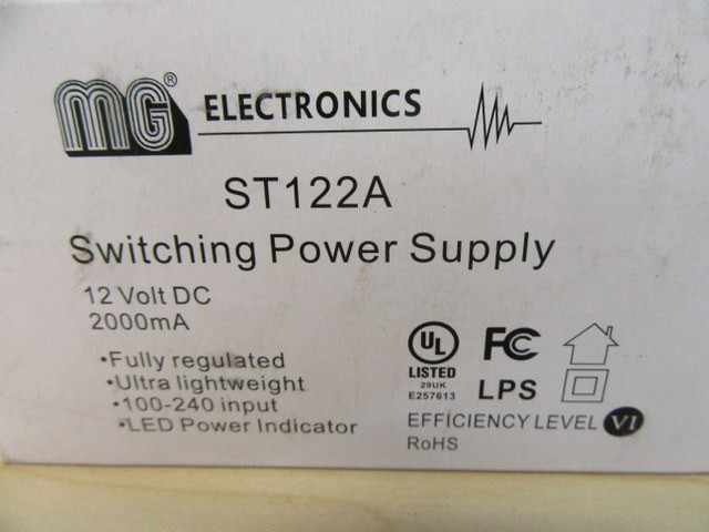 MG Electronics ST122A Switching Power Supply