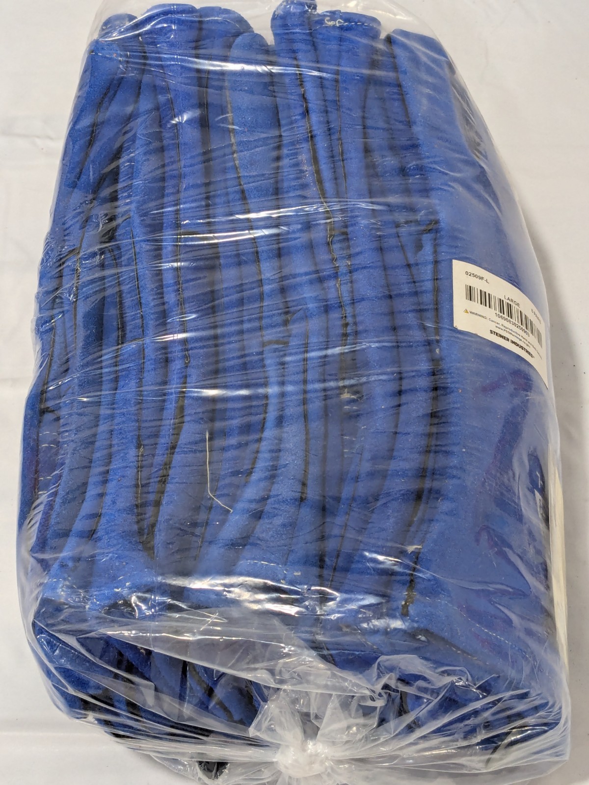 STEINER Welding Gloves: Steiner Sz L, Cowhide Leather Qty 6 02509F-L