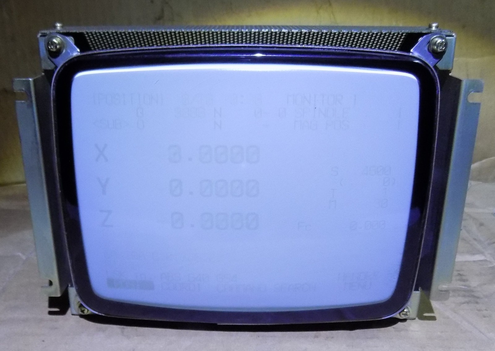 TOTOKU model MDT962B-4A 9 inch monochrome CRT display monitor