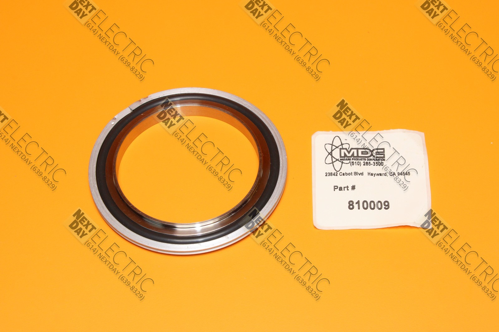 MDC, 810009, NW-63, Centering Ring Oring Seal Vacuum