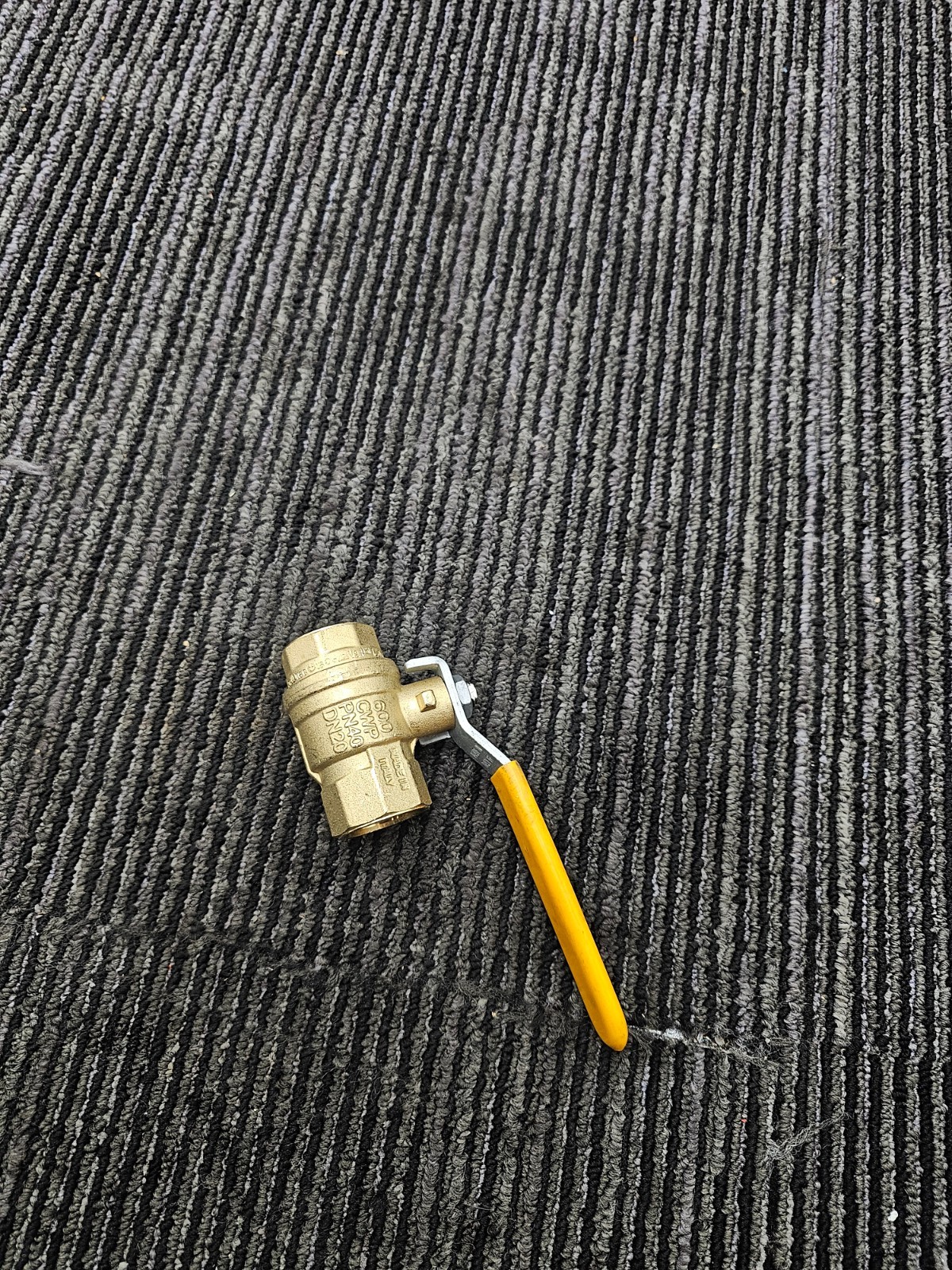 (QTY 2) Parker CW617N Brass Ball Valve 600 CWP PN40 DN20 3/4” Threaded