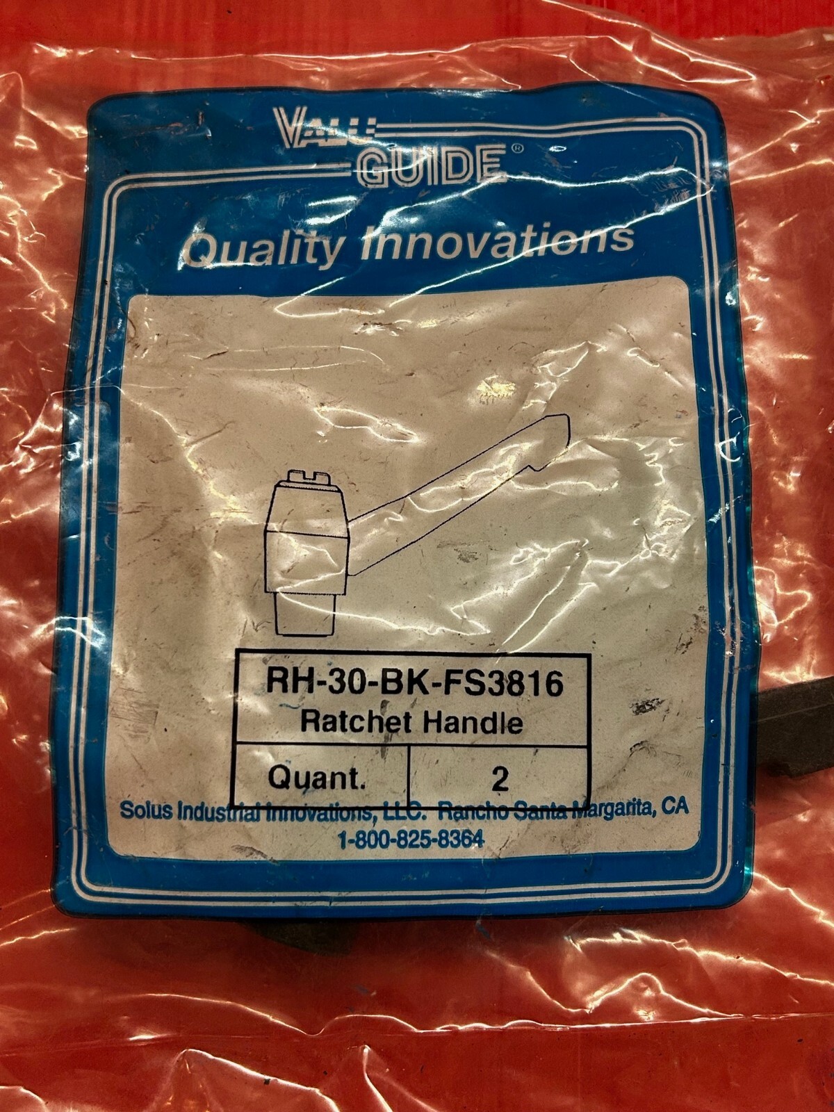 Valu Guide RH-30-BK-FS3816 Ratchet Handles